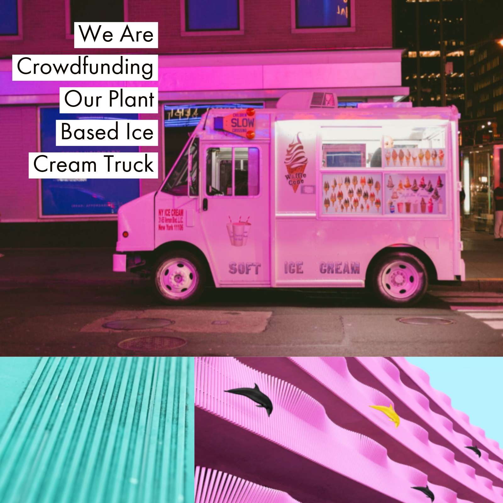 We are crowdfunding our plant based ice cream truck